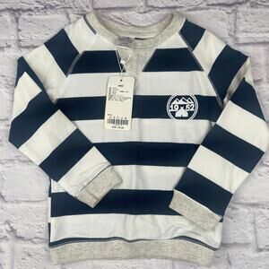 K0-1008 Boy's Long Sleeve Stripe Pullover sz 120/60 (6-7yrs)